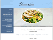 Tablet Screenshot of gourmetlauren.com